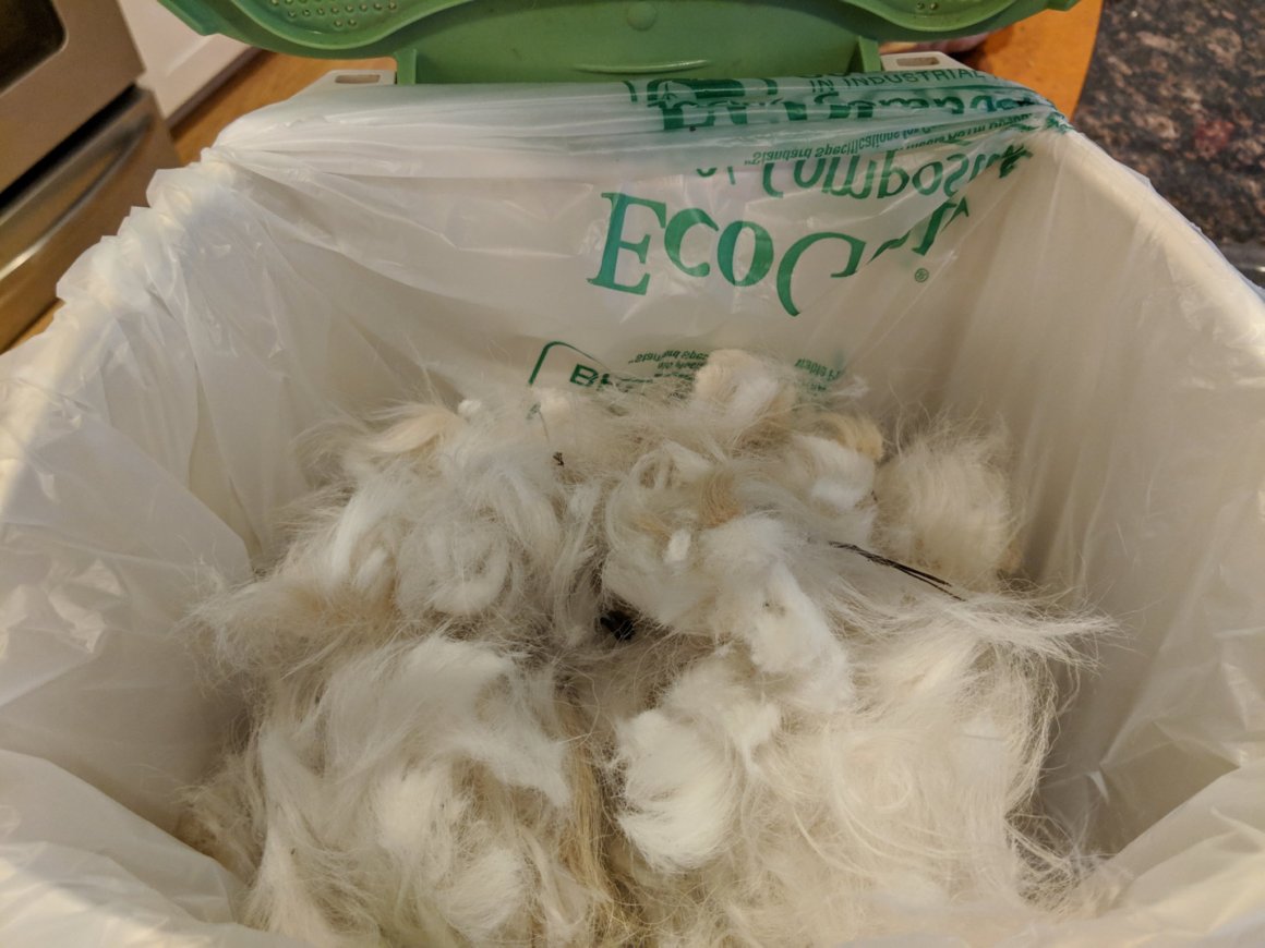 Compost Animal Fur a little more green