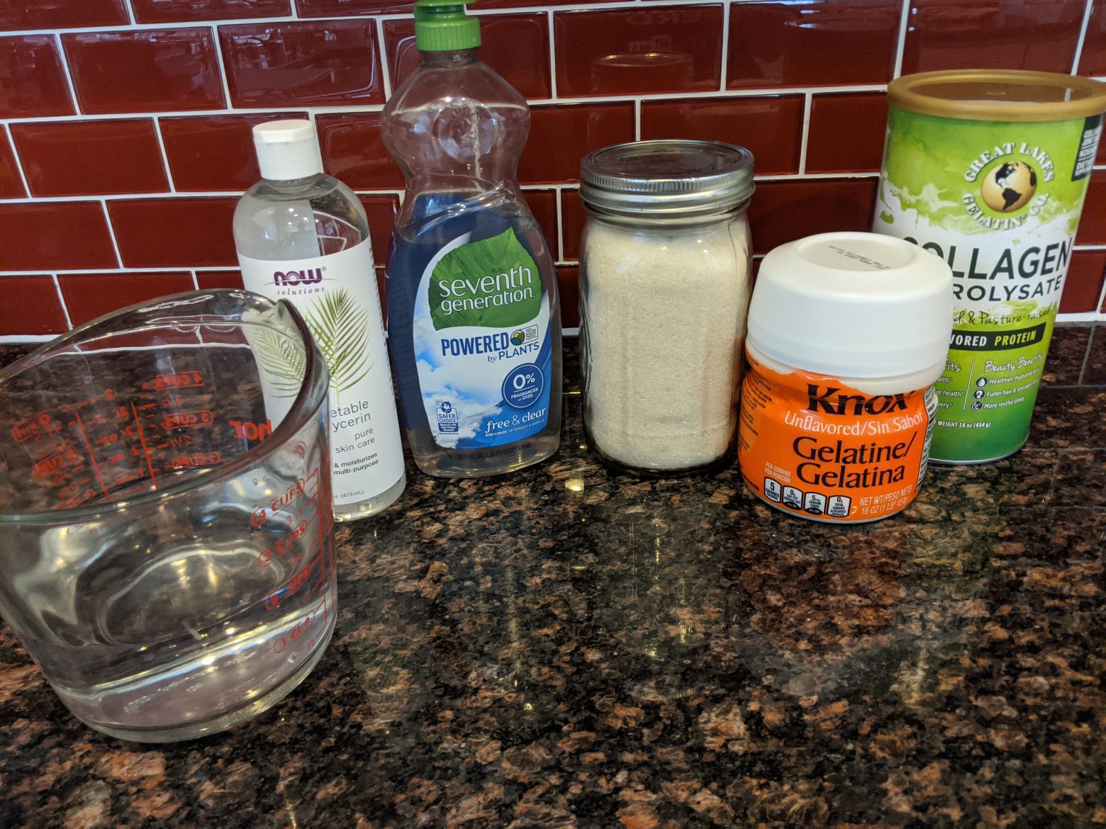 Homemade Bubbles a little more green