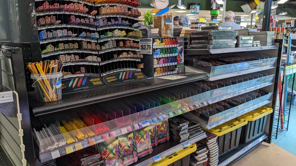 Bulk Art Supplies a little more green