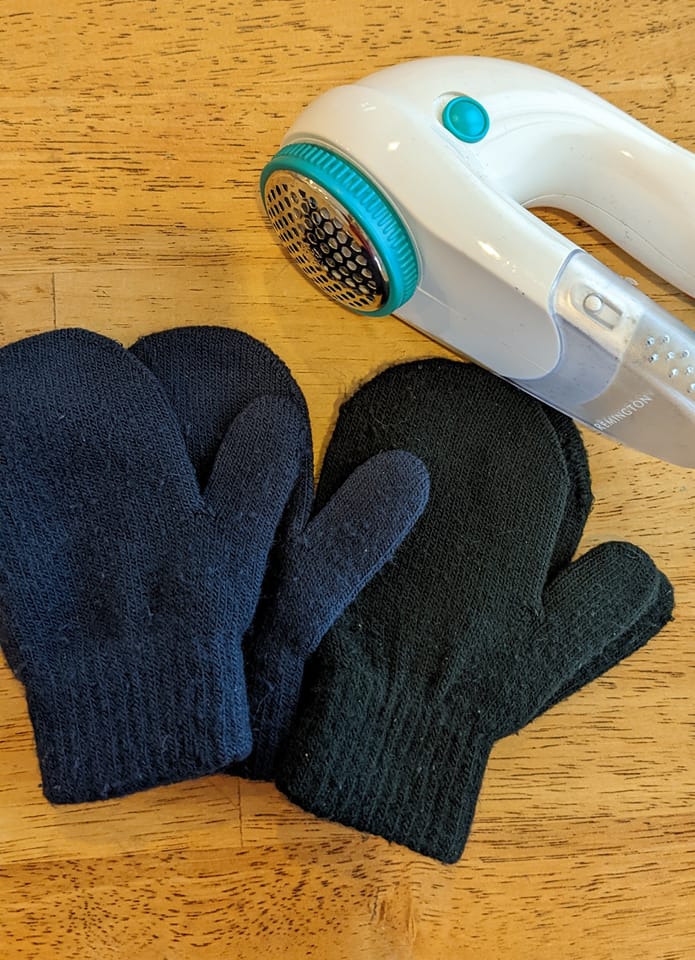 Mittens and Sweaters: Fabric Shaver