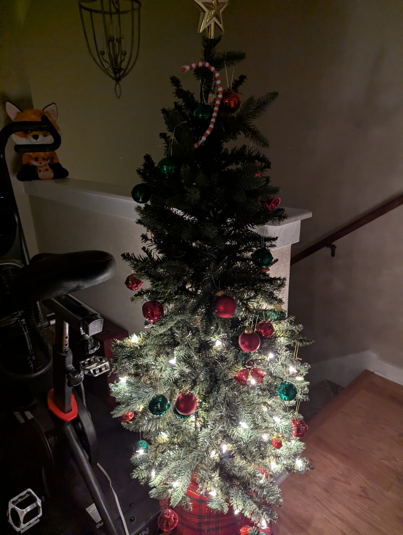 Recycle String Lights & Restring Your Tree